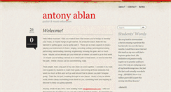 Desktop Screenshot of ablanmusic.com